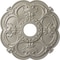 Ekena Millwork Rotherham Ceiling Medallion (Fits Canopies up to 3 1/2"), 18"OD x 3 1/2"ID x 1 1/2"P, Pearl White CM17ROPWS - alternate 1